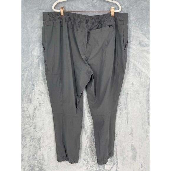 Columbia Pants Mens XXL Short Gray Royce Range Elastic Waist Tapered Jogger - Picture 4 of 16